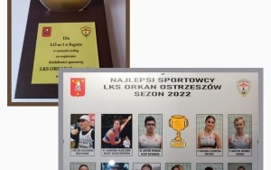 Nasi uczniowie, jedni z najlepszych lekkoatletów minionego sezonu LKS "Orkan" Ostrzeszów