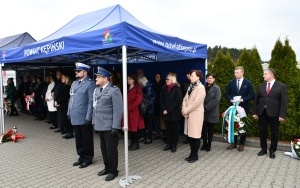 Podczas obchodów 83. rocznicy Sowieckiej Zbrodni na Policjantach Policji państwowej II RP (2)