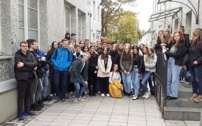 Uczniowie klas 2Na oraz 2Nc podczas wycieczki do Łodzi (11)